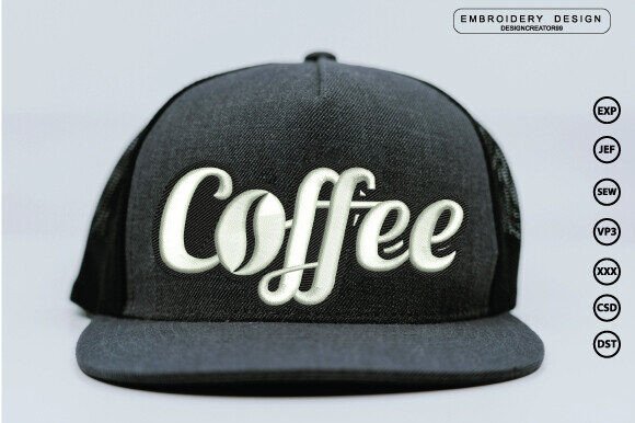 Coffee 3D Embroidery Design Review