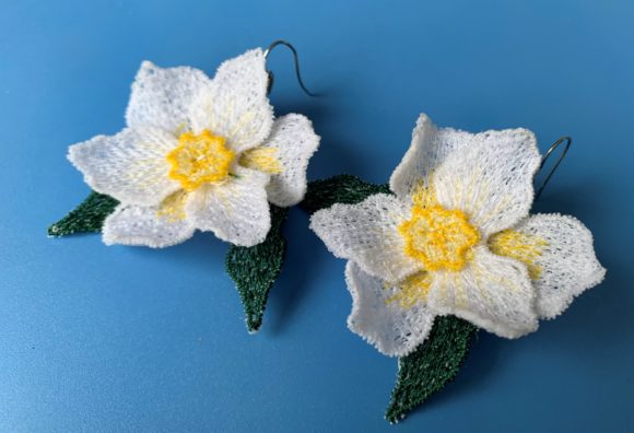 FSL Daffodil Earrings